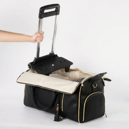 Sac de voyage roulettes Noir — NuxeBag